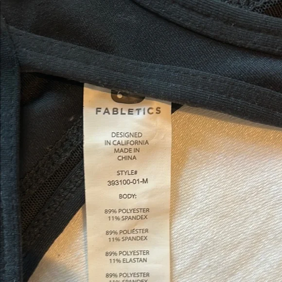 Sleek Black Strappy Tank Top - Picture 5 of 10